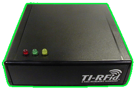 Das Gehäuse des TI MFR-Reader